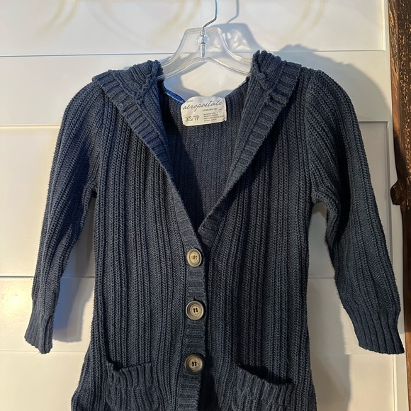 Aeropostale Girls' Blue Sweater | Size XS/TP | 60% Cotton, 40% Acrylic - Picture 8 of 11